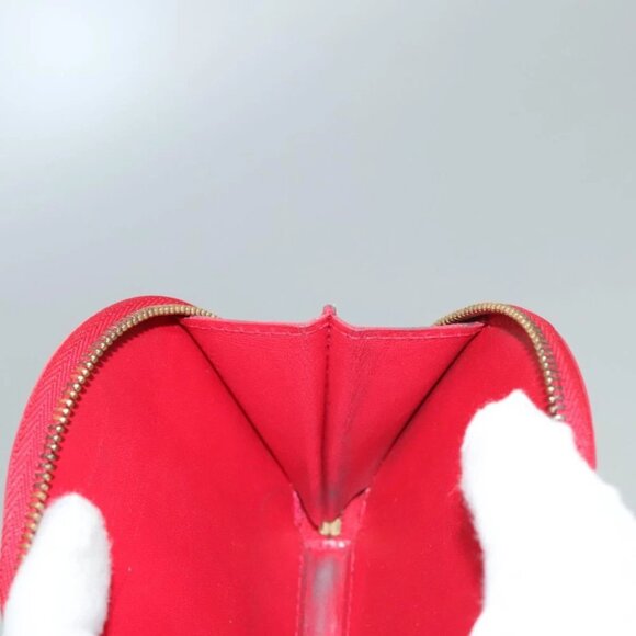 LOUIS VUITTON Vernis Dot Infinity Porte Monnaie Chapeau M91570 LV Auth BA1203 - Picture 10 of 16